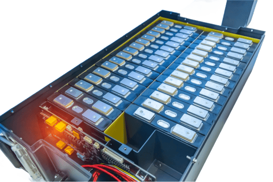 Lithium-Batterie-Pack-Modul mit BMS für Elektroauto oder Speicherkraftwerk 