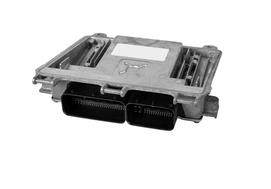Control unit close-up cropped