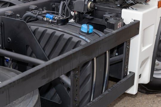 Abgasbehälter für Lkw-Dieselmotoren